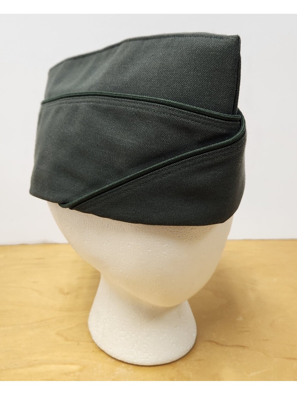 Vintage 1986 US Army Garrison Cap AG-344 Poly Wool Flight Side Hat Size 6 7/8